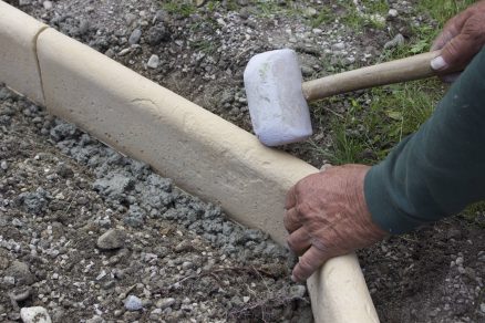 Výstavba chodníka z dlažby Bradstone Cobble