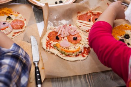 Domáca veselá pizza