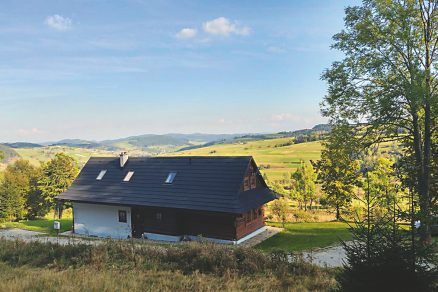 Čarovná drevenica po starých rodičoch