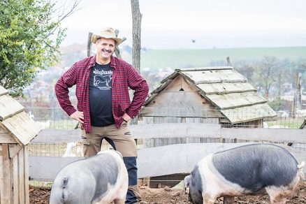 Farmár Martin Bagar o chove ošípaných