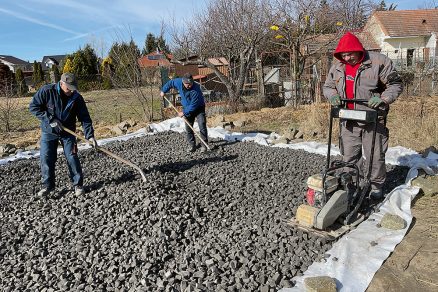 Použitie penového skla ako podkladovej vrstvy