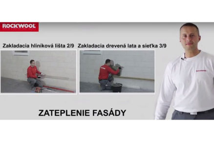 Video seriál: Ako správne zatepliť fasádu izoláciou z kamennej vlny