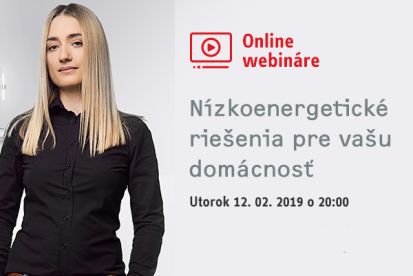 Online od 20:00! Naučte sa, ako ušetriť na energiách: Registrácia na webinár je zadarmo!