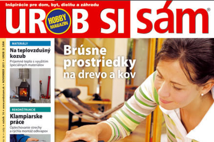 novembrove cislo hobby magazinu urob si sam v predaji