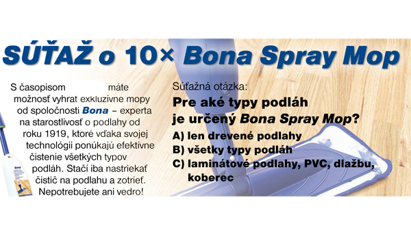 sutaz o 10 bona spray mop